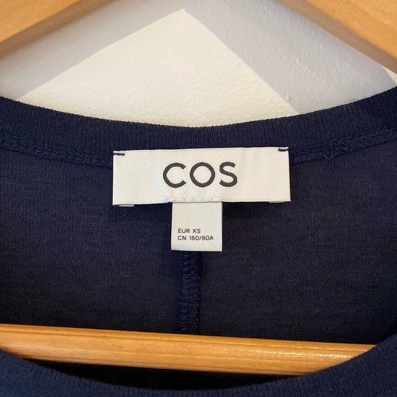 Cos Scoop Neck Long Sleeved Top - Picture 3 of 5